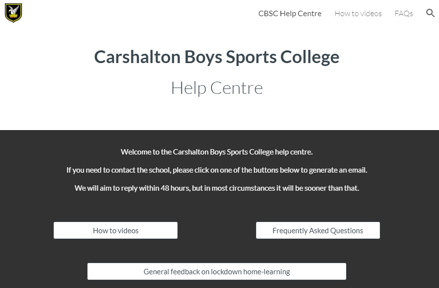 CBSC Help Centre